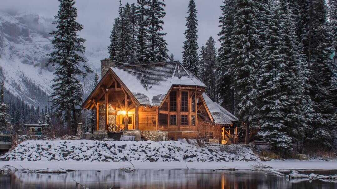 Dom energooszczędny zimą