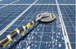 Czyszczenie paneli fotowoltaicznych