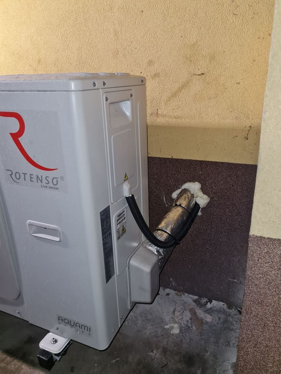 Pompa ciepła Rotenso w Soczewce